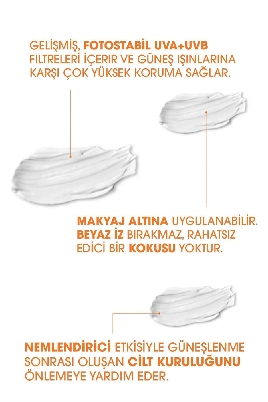 Suya Dayanıklı, Nemlendirici Güneş Kremi, Antioksidan, UVA, UVB SPF 50+ 75 ml 