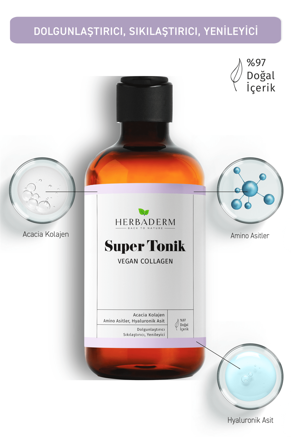 Dolgunlaştırıcı Super Tonik 250 ml