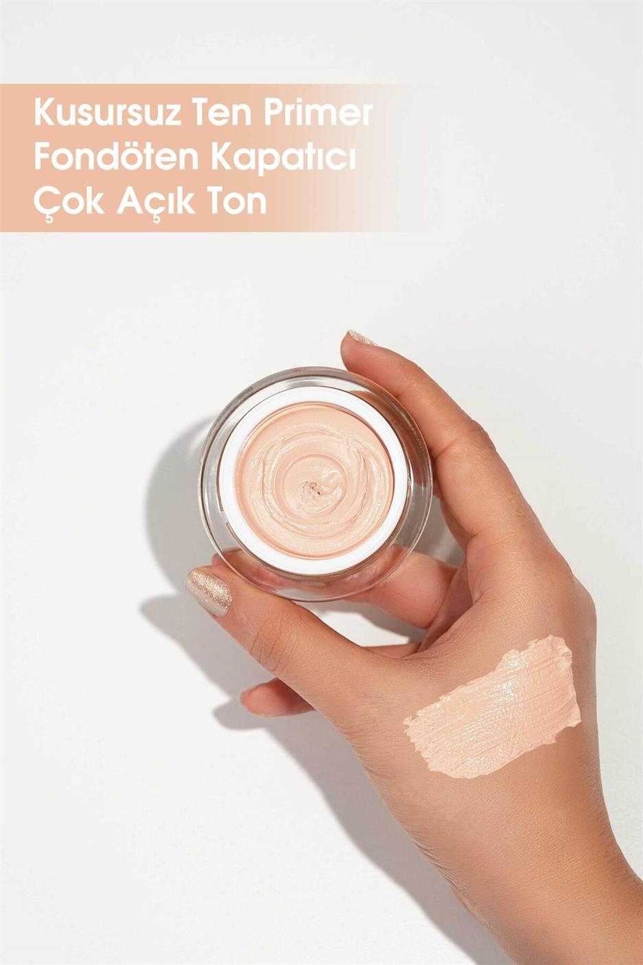 Prımer, Fondöten, Kapatıcı, Çok Açık Ton 30 ml