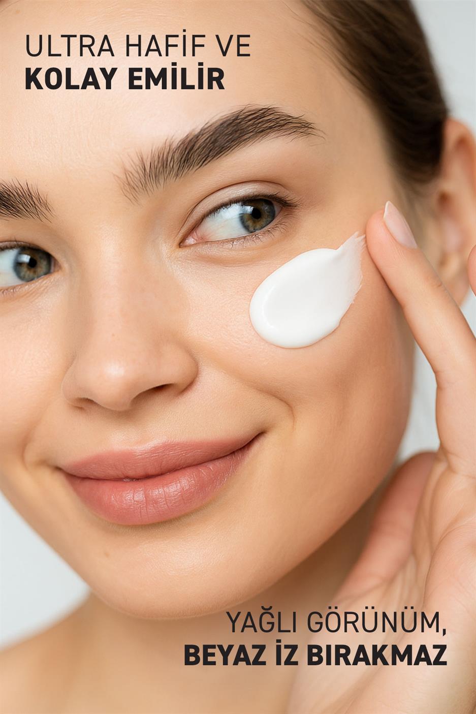 Likit Güneş Kremi SPF 50+ Akne Karşıtı, Hibrit Formül 40 ml