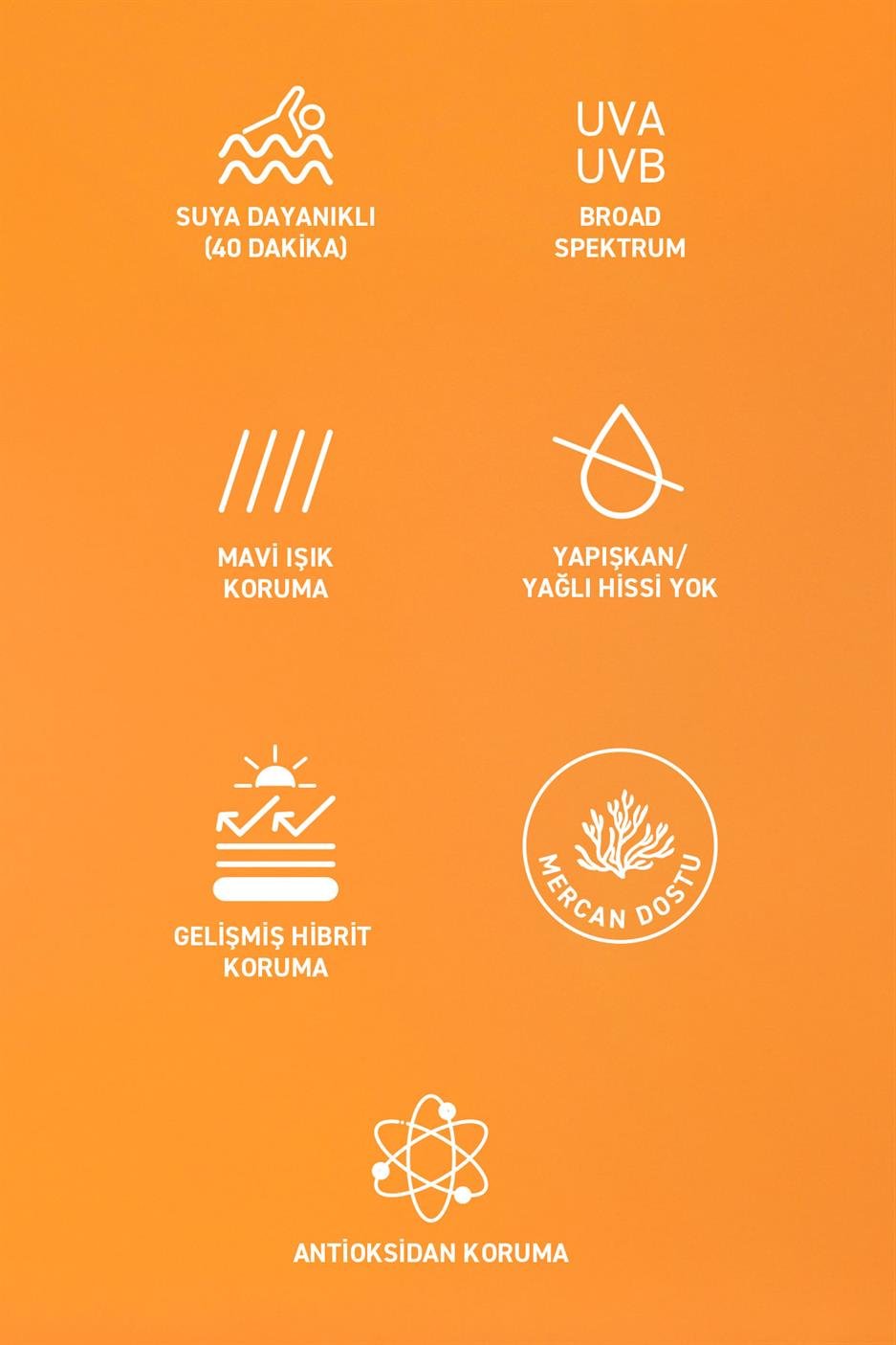 Likit Güneş Kremi, SPF 50+ Koyu Leke Karşıtı, Hibrit Formül 40 ml