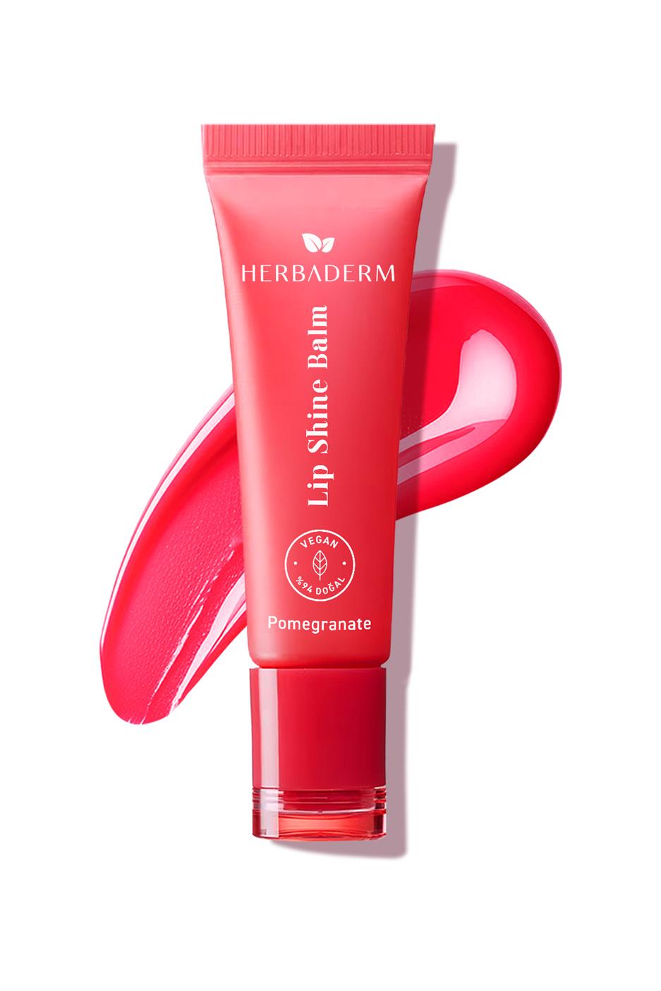 Parlatıcı, Dolgunlaştırıcı, Onarıcı Renkli Dudak Balmı, Nar Aromalı 10 ml