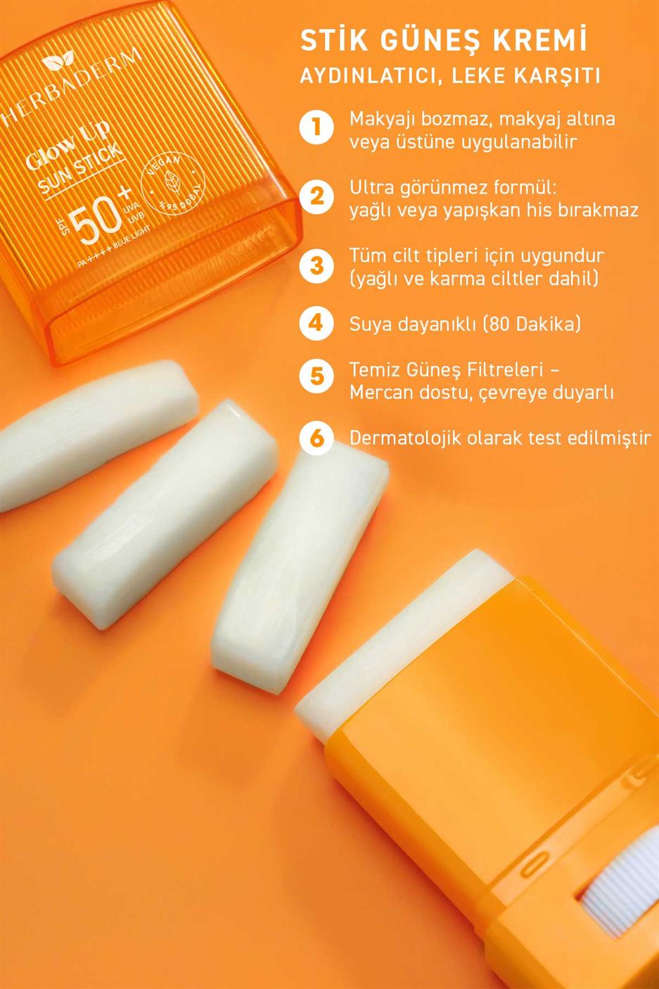 Stıck Güneş Koruyucu SPF 50+ Leke Karşıtı & Aydınlatıcı 19 gr