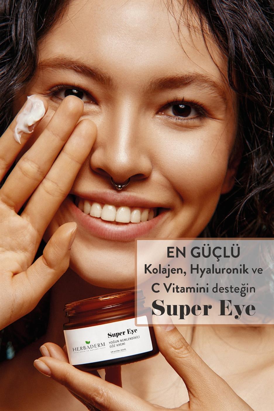 Koyu Halka ve Kırışıklık Karşıtı Kolajen + C Vitamini Nemlendirici Göz Çevresi Kremi 20 ml