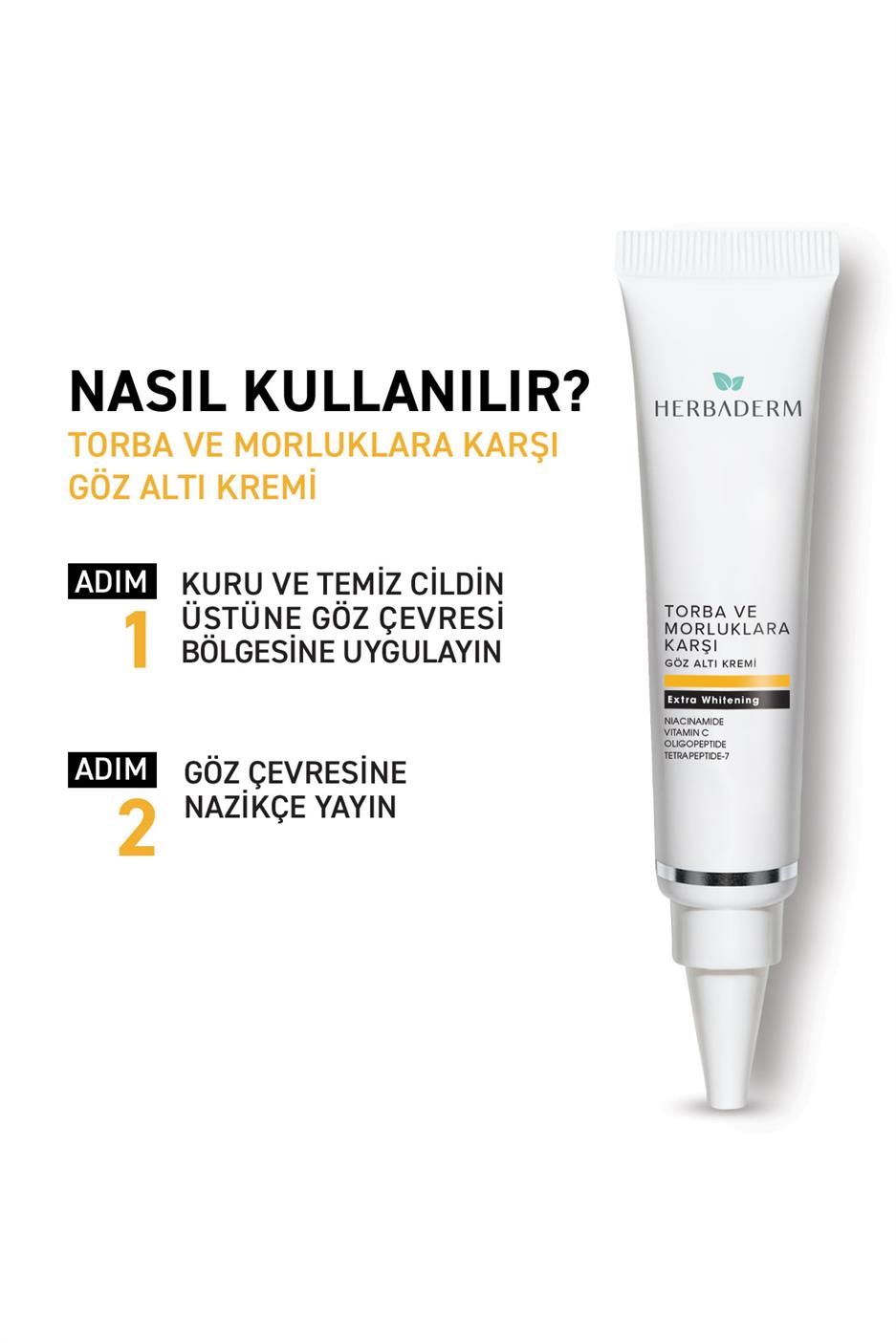 Torba ve Morluklara Karşı Göz Altı Kremi 15 ml