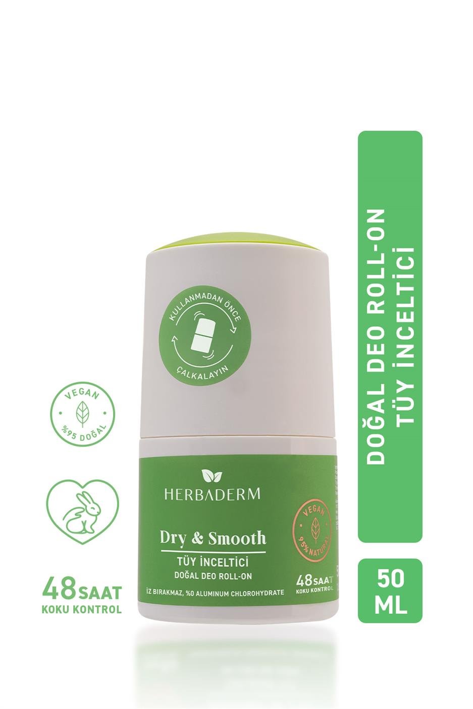 Tüy İnceltı̇cı̇ Doğal Deo Roll-On 50 ml 