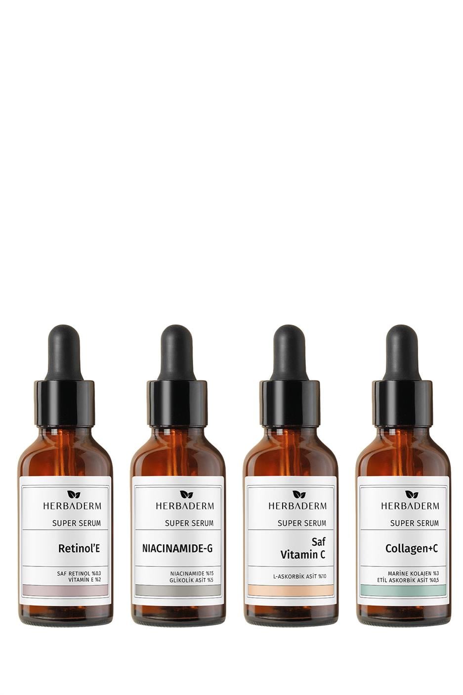 VİTAMİN DETOX SERUM BAKIM SETİ 4'LÜ