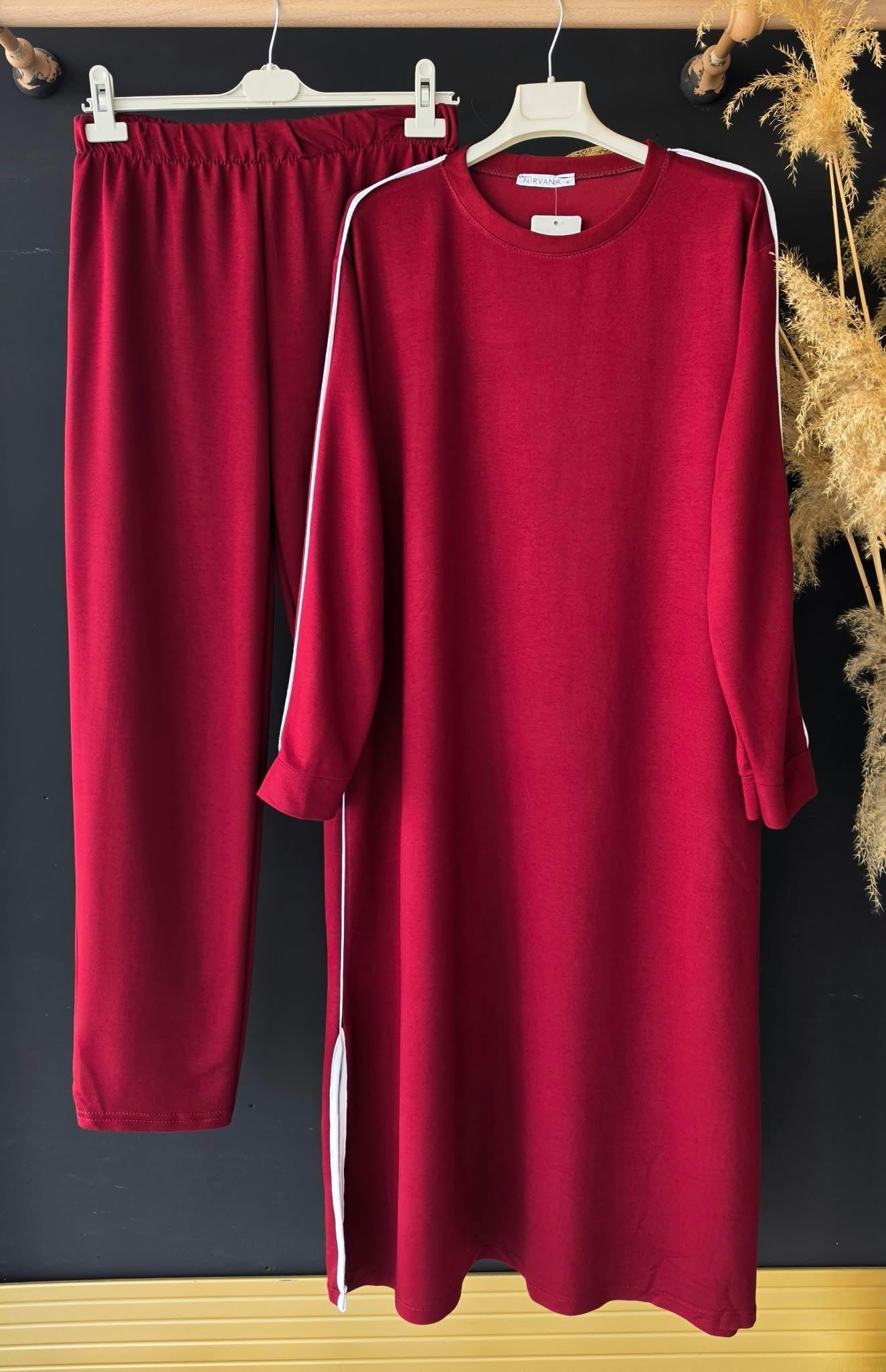 NİRVANA BORDO TAKIM 9644