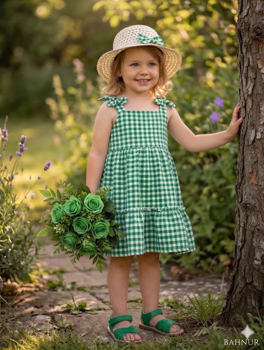 YESiL SAPKALI ELBiSE
