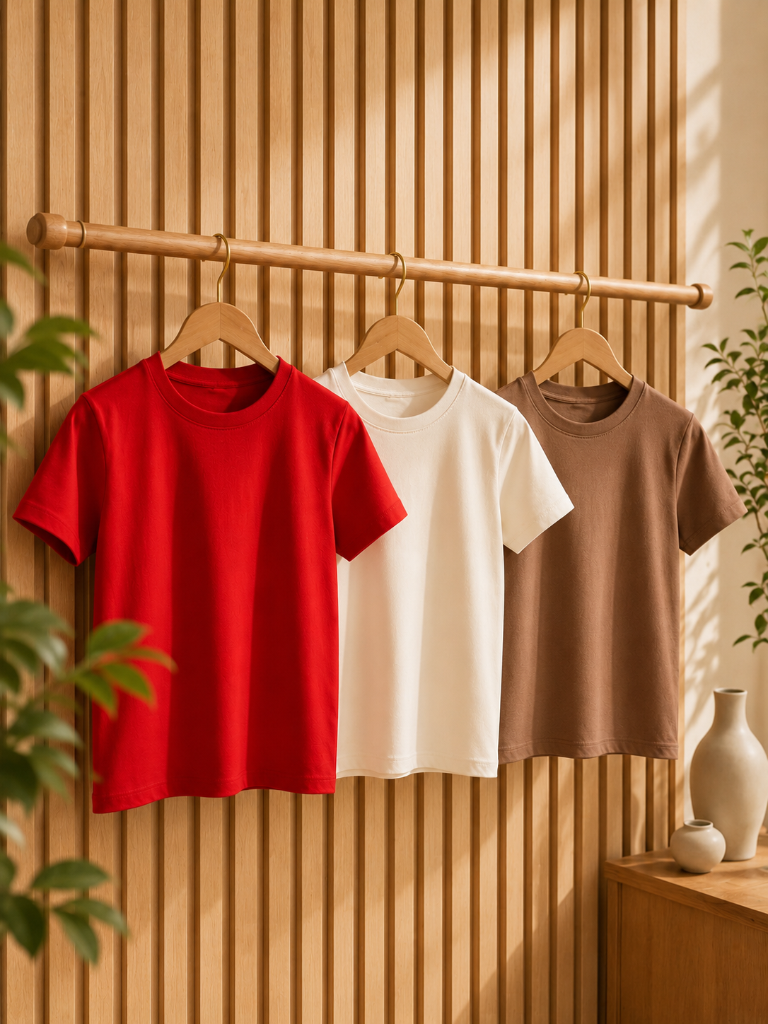 Çoklu Renk Seçenekli Premium Pamuklu Unisex Tişört Seti