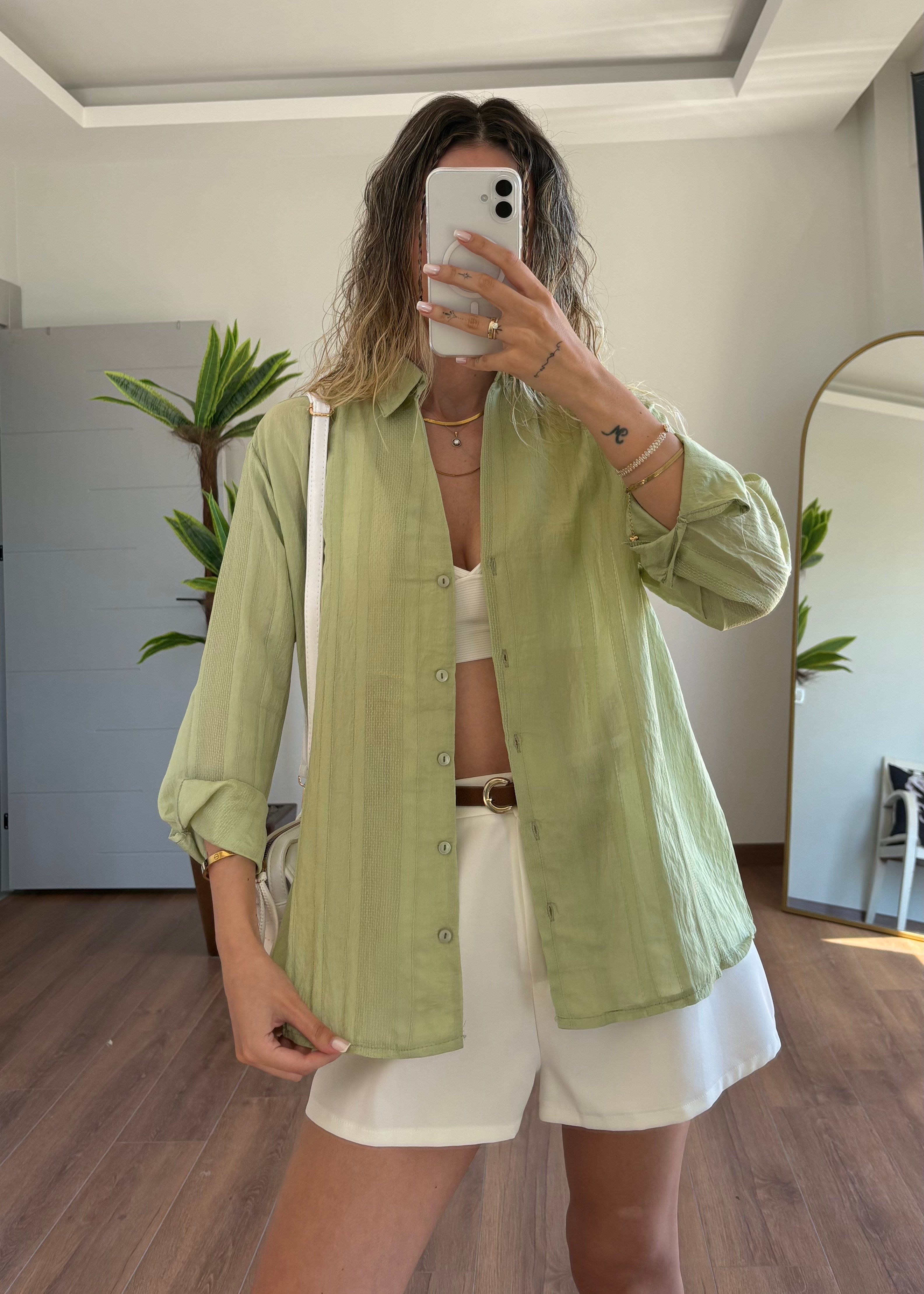Florah Yeşil Elbise