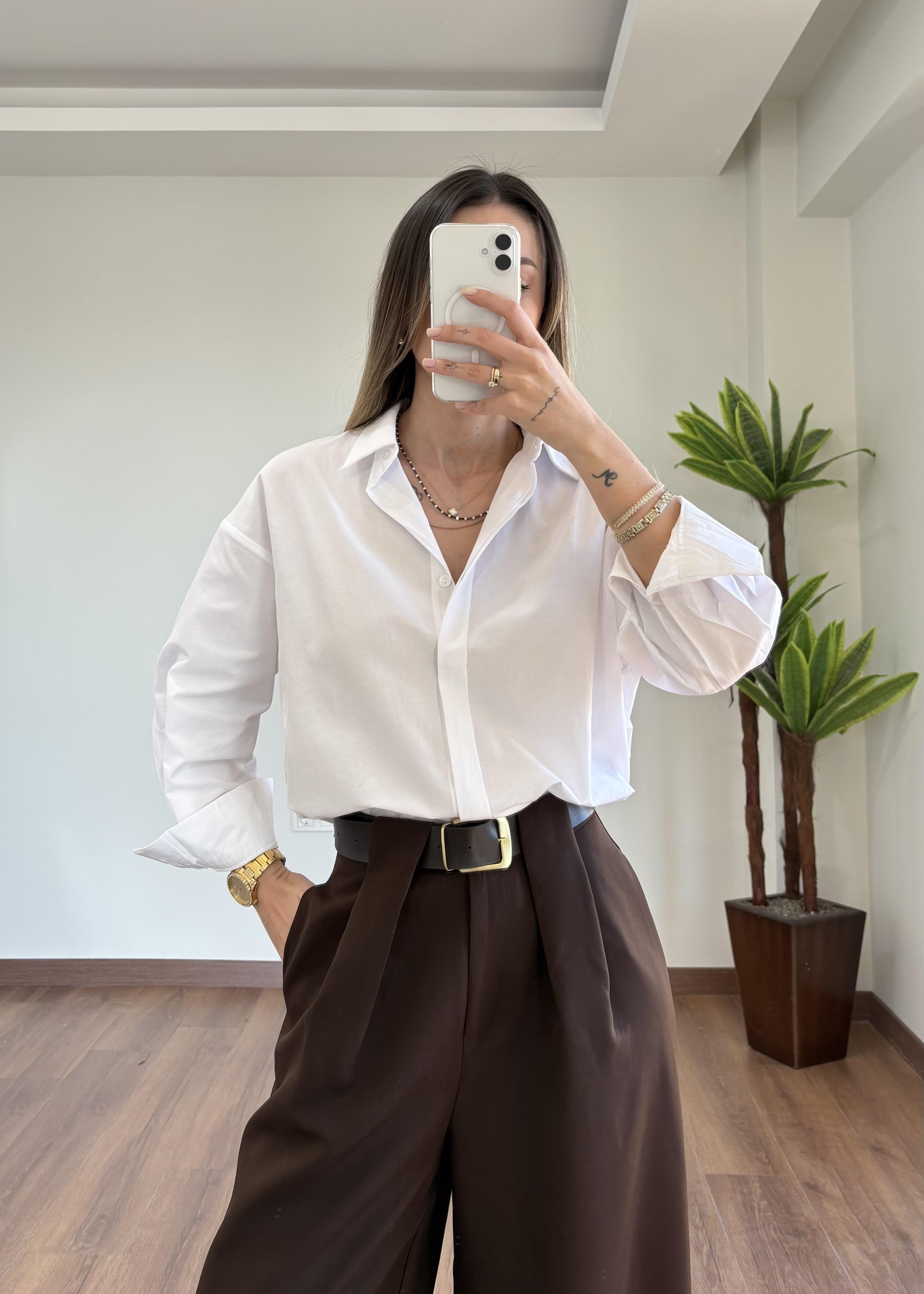 Sandy Beyaz Gömlek