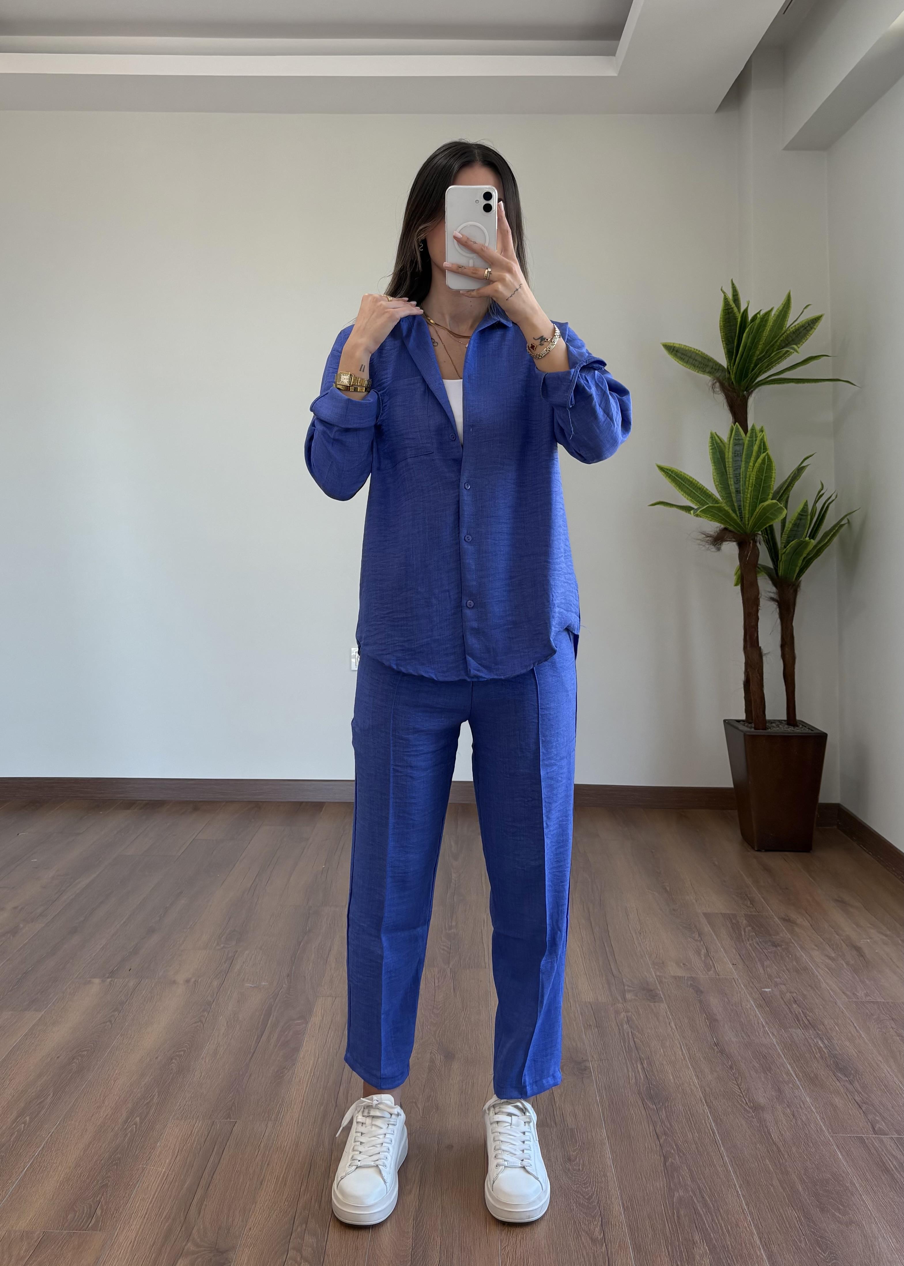 Sofya Keten Saks Takım