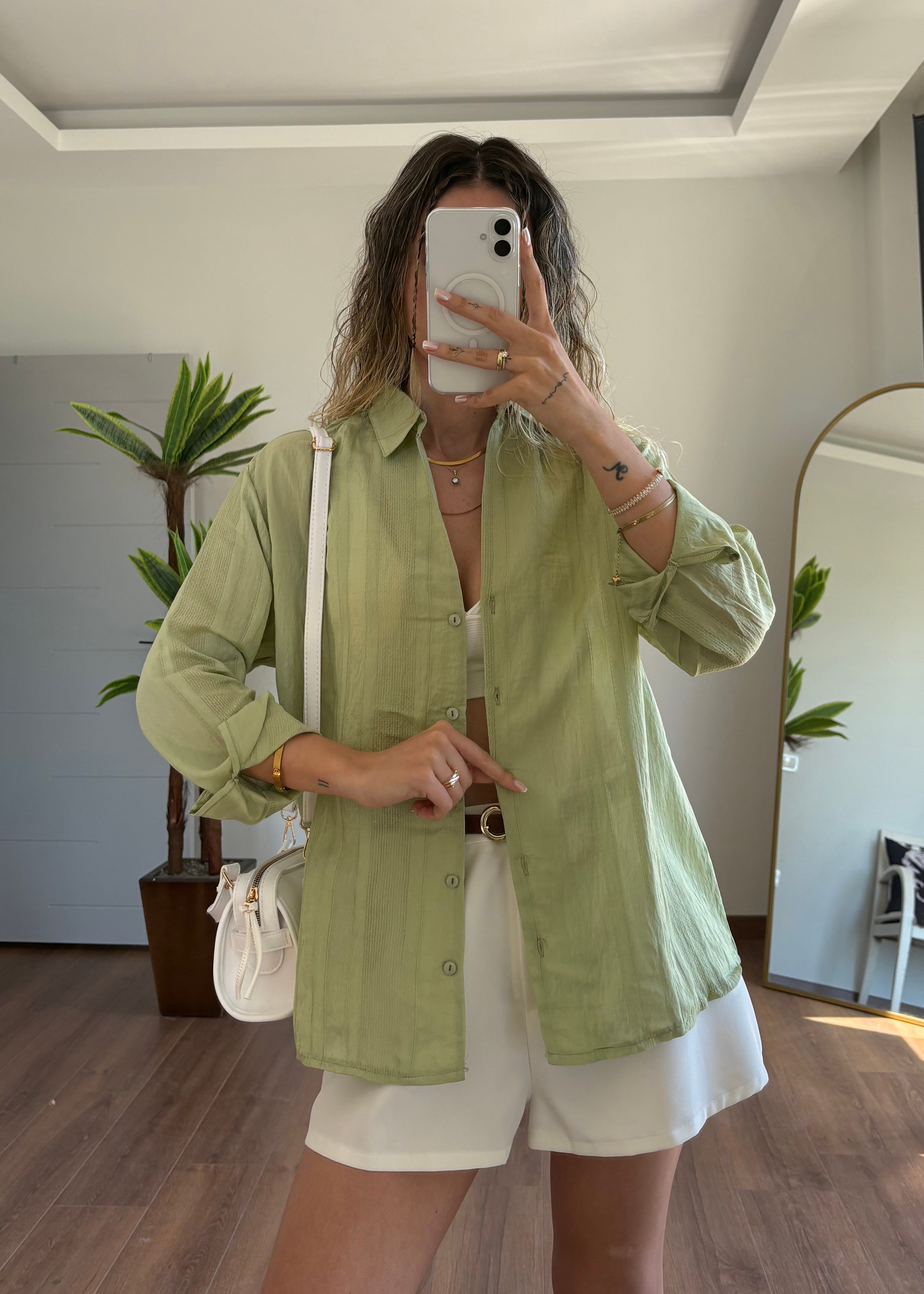 Florah Yeşil Elbise