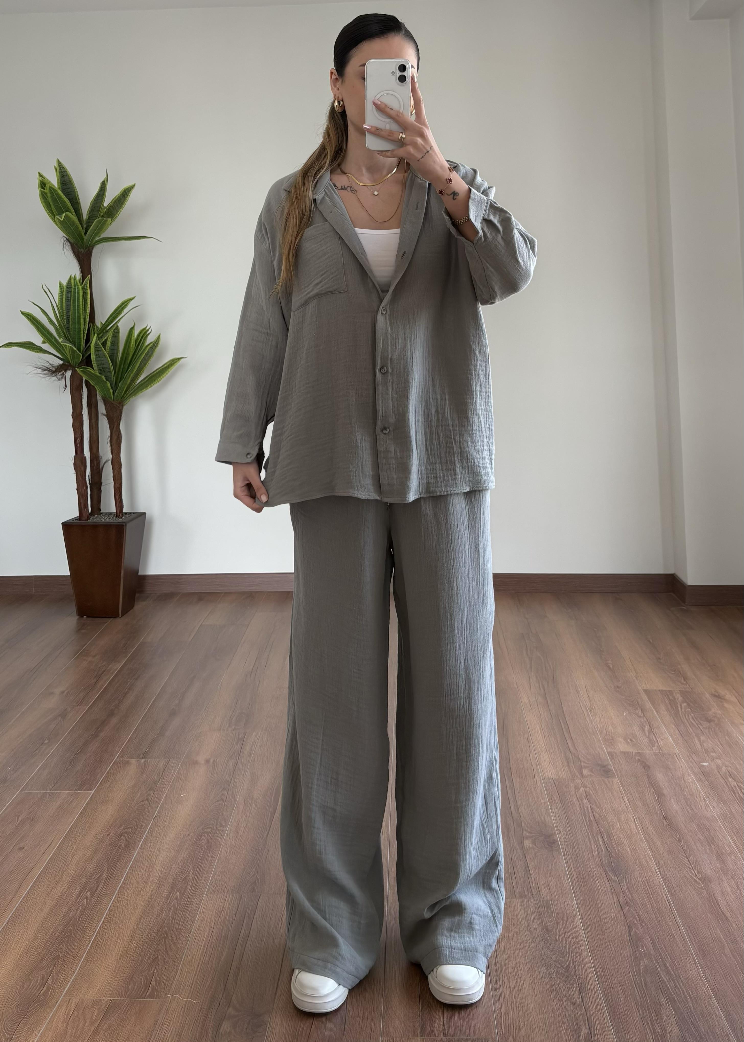 Levin Keten Gri Takım