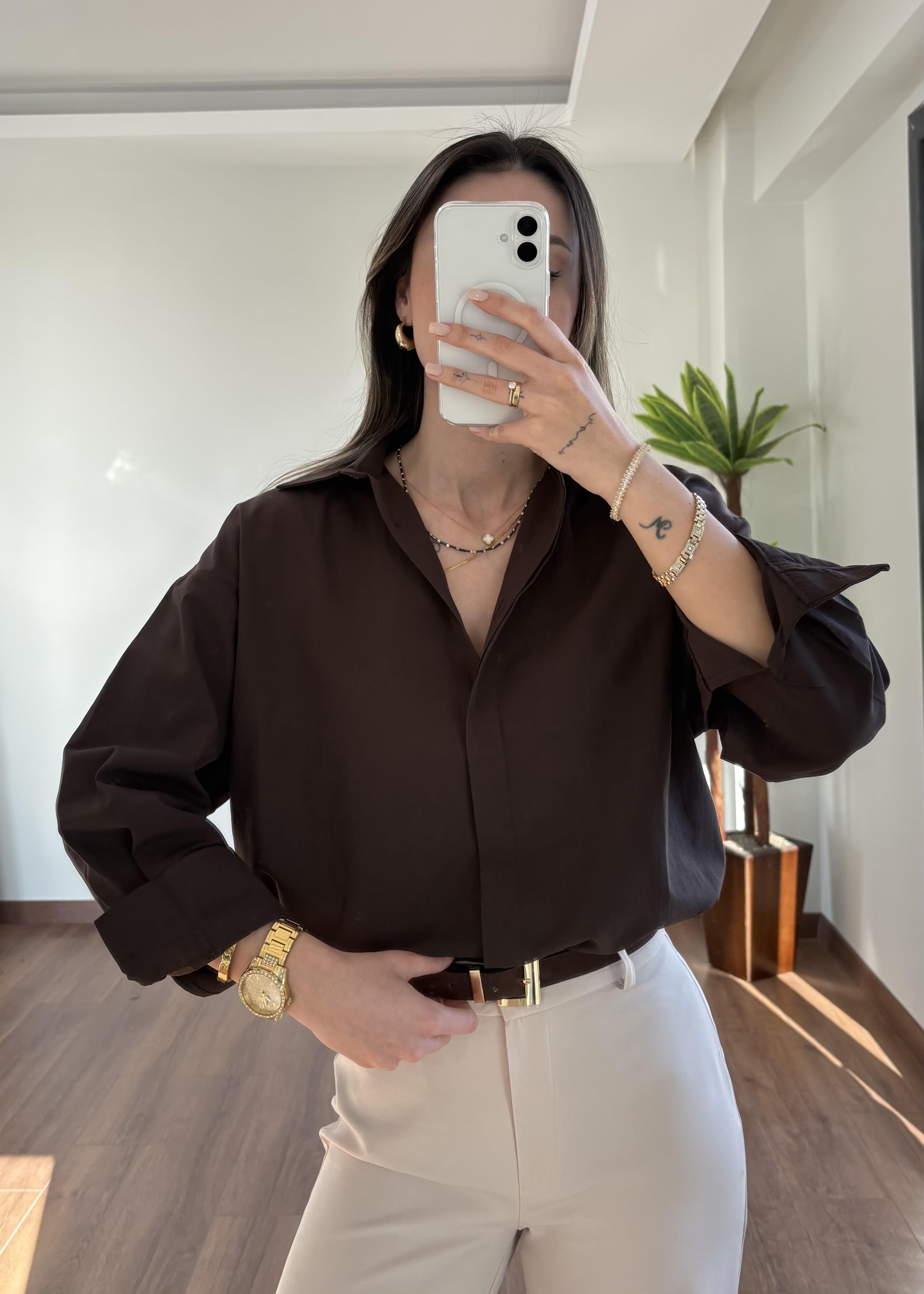 Sandy Kahverengi Gömlek