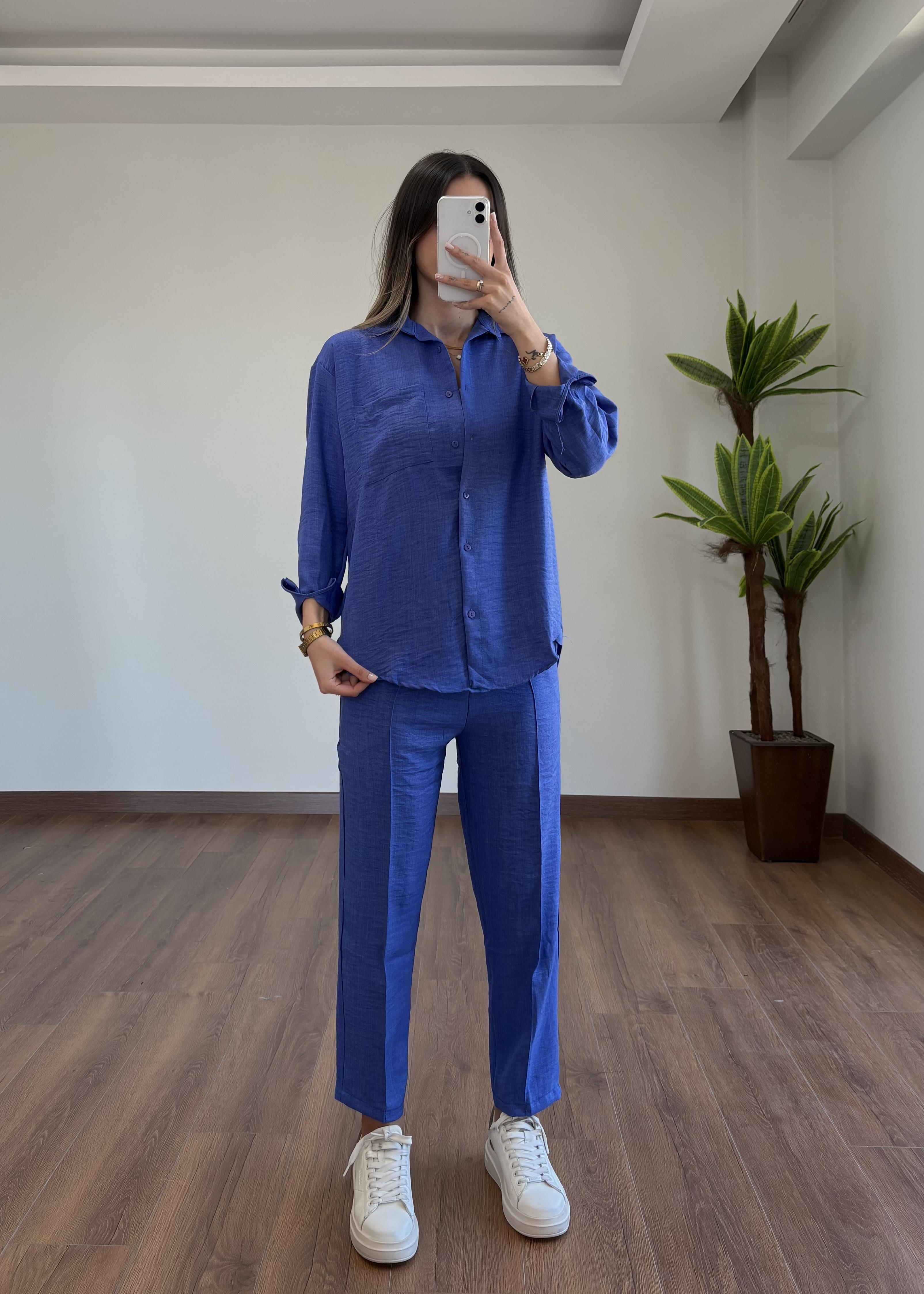 Sofya Keten Saks Takım