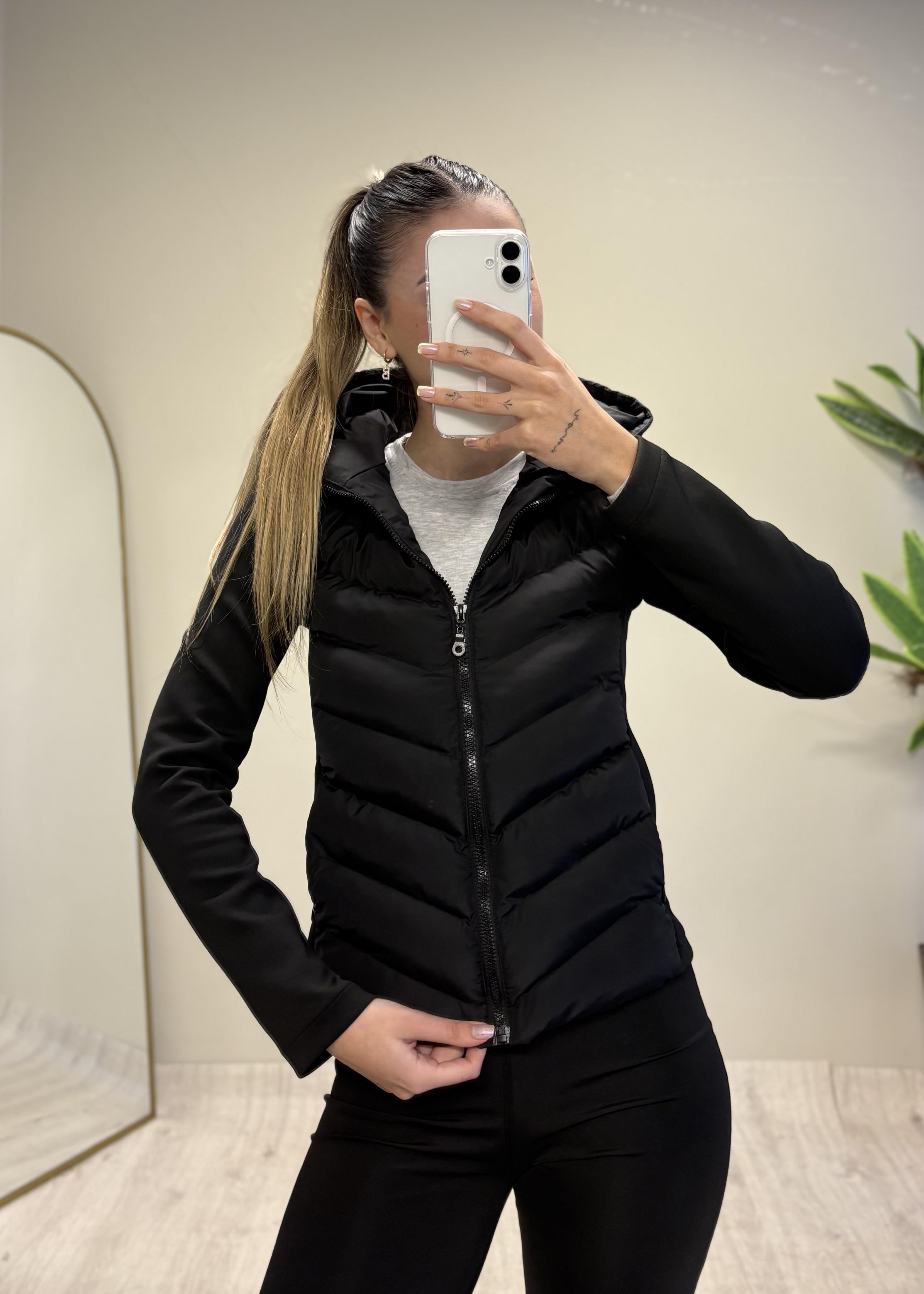 Zara Siyah Şişme Mont 