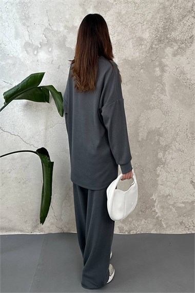 Füme Salaş Sweat Ve Pantolon