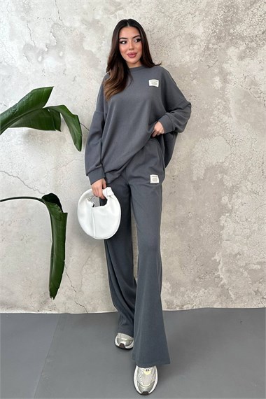 Füme Salaş Sweat Ve Pantolon