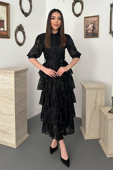 Black Layered Dress