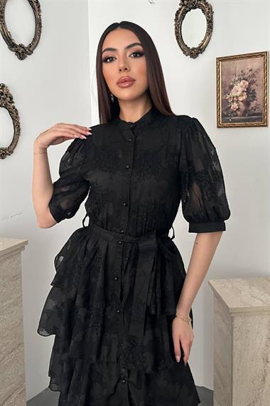 Black Layered Dress