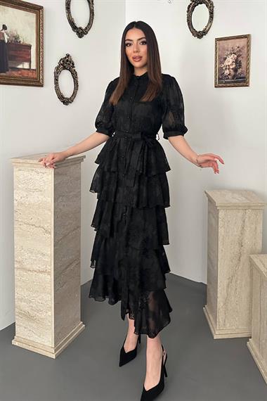 Black Layered Dress