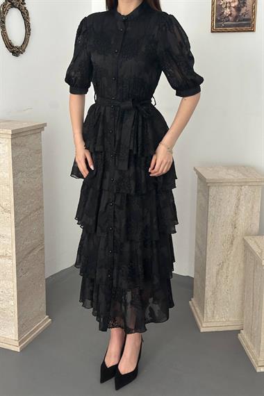Black Layered Dress
