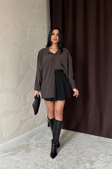 Wholesale Anthracite Casual Shirt