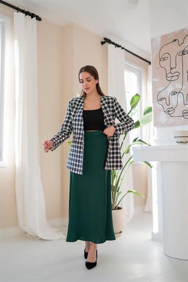 Toptan Beyaz Tüvit Ceket