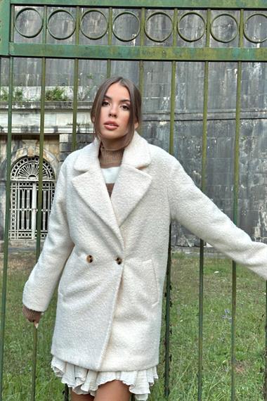 Toptan Beyaz Yumoş Kaban