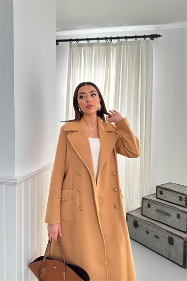 Toptan Camel Cep Zincirli Kaban