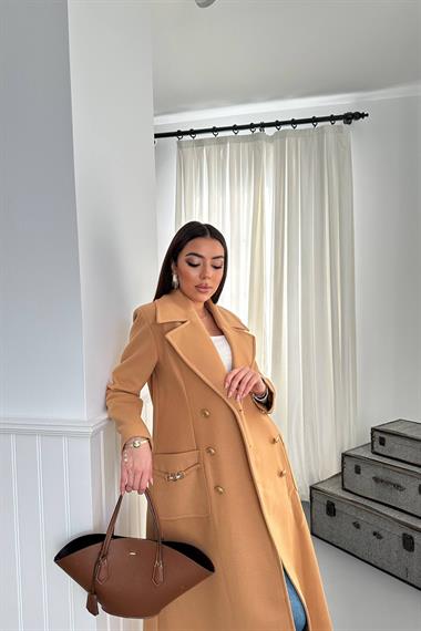 Toptan Camel Cep Zincirli Kaban