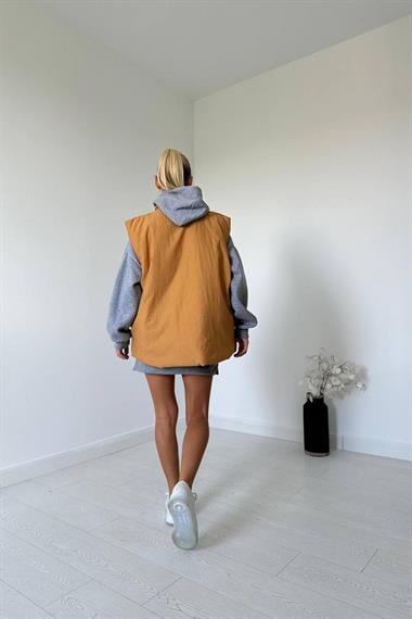 Toptan Camel Cepli Şişme Yelek