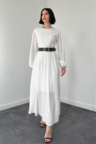 Toptan Ekru Felicita Elbise