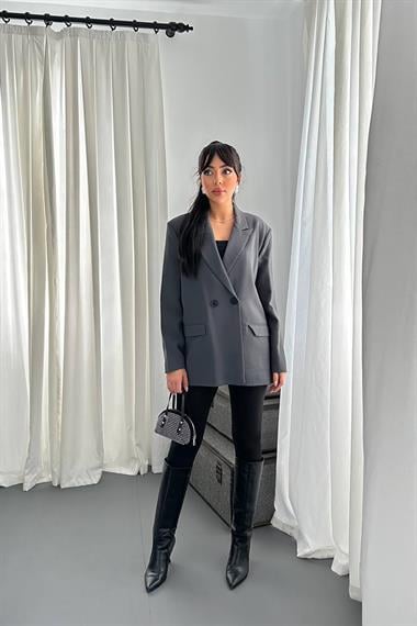 Toptan Füme Blazer Ceket