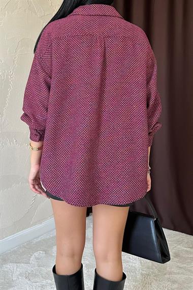 Wholesale Fuchsia Sparkly Shirt