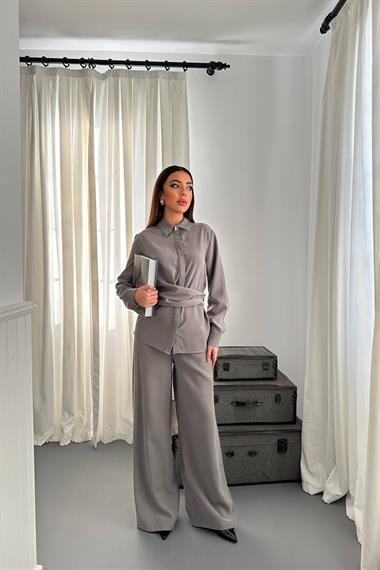 Toptan Gri İkili Takım