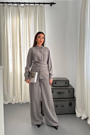 Toptan Gri İkili Takım