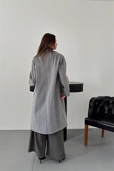 Toptan Gri Uzun Kaban