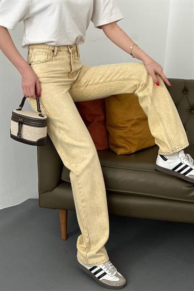 Toptan Hardal Straightmania Jeans Pantolon