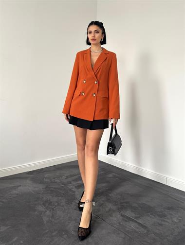 Toptan Kiremit Blazer Ceket