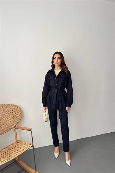 Toptan Lacivert Gabardin Takım