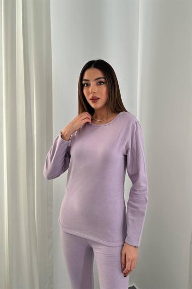 Toptan Lila Çift Taraflı Termal Takım