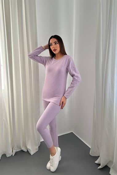 Toptan Lila Çift Taraflı Termal Takım