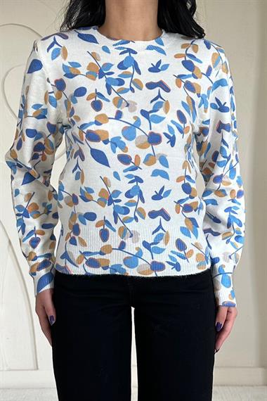 Toptan Mavi Triko Kazak