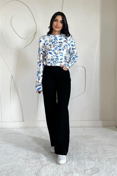 Toptan Mavi Triko Kazak