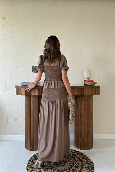 Toptan Moccah Gipeli Keten Takım