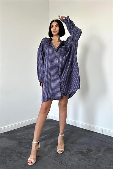 Toptan Mor Renkli Gömlek