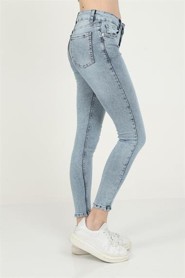Toptan Renkli Mom Jeans Pantolon